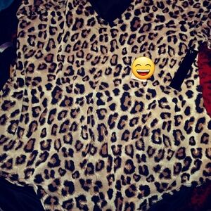 Brand New Leopard print shirt